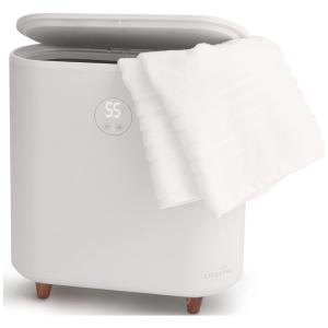 Aquecedor de Toalha Elétrico com Painel de LED e Temporizador Ajustável, 110V, LiveFine, Branco