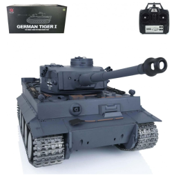 Tanque de Guerra TOUCAN RC HOBBY Tiger I 3818 com Controle Remoto, Escala 116, Azul
