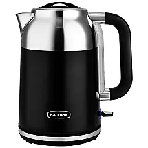 Chaleira Elétrica 1.7L, Aço Inoxidável, 1200W, 110v, KALORIK, Preto