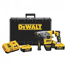 Kit Martelete Perfurador Rotativo SDS Plus com 2 Baterias 20V Max, Carregador e Maleta de Transporte, DEWALT DCH293R2, Amarelo