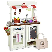 Cozinha Infantil Interativa com 25 Acessórios para Crianças Acima de 3 Anos, Little Tikes, Colorida