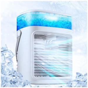 Climatizador Portátil com 3 Velocidades e Temporizador, MiKoSoRu, Branco