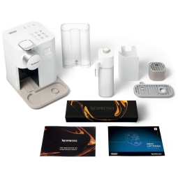 Cafeteira Elétrica Gran Lattissima by DeLonghi Expresso com Aeroccino,19 Bar, NESTLE NESPRESSO EN650W, Branco