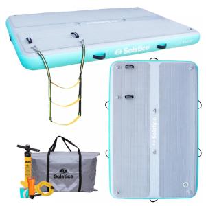 Plataforma Inflável para até 6 Pessoas com Bolsa de Transporte, SOLSTICE 38805, Branco