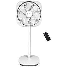 Ventilador de Torre 6 Velocidades, com Controle Remoto, Silencioso, Altura Ajustável, 20W, 110V, COSTWAY 23570 CYPE, Branco