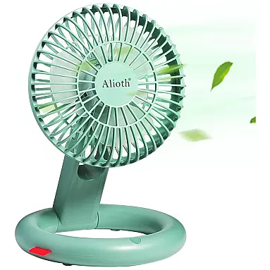 Ventilador de Mesa Recarregável com
