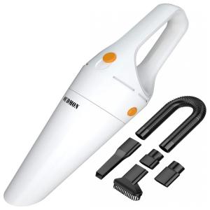 Aspirador Portátil Sem Fio Bateria Recarregável 120W Pó Úmido e Seco Branco Forte Sucção