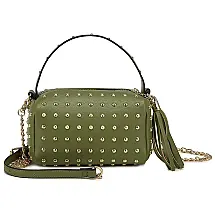 LOVEVOOK Bolsa Feminina de Ombro, Couro Sintético, Verde