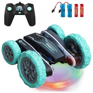 VIIVJSY 898A Carrinho de Controle Remoto, 4WD 2.4 Ghz, 360 com Bateria Recarregável, Preto