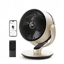 Ventilador de Mesa 40 cm com Controle Remoto, 9 Velocidades, Oscilante Omnidirecional de 120°+90°, Controle de Voz, 110V 48W, Dreo CF714S