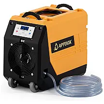 Desumidificador Industrial 180 PPD com Mangueira de Drenagem e Bomba e Reparo de Inundações, APTOOK, Amarelo