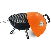 Churrasqueira a Carvão Portátil serve até 5 Pessoas, BOLEEFUN, Laranja