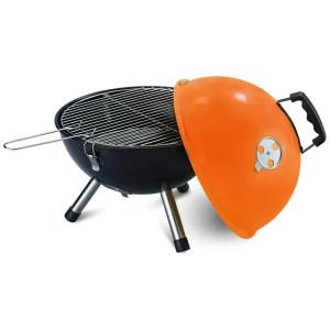 Churrasqueira a Carvão Portátil serve até 5 Pessoas, BOLEEFUN, Laranja