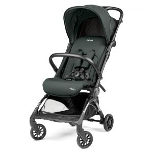 Carrinho de Bebê Peg Perego Volo Metal (Sage Green), Ultra Leve 5,4 kg, Dobrável Compacto com uma mão, Capota UPF 50+, Assento Reclinável