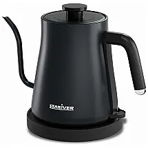 Chaleira Elétrica de 1.2L, Aço Inoxidável, 1000W, 110v, STARIVER S860, Preto