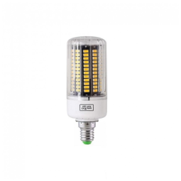 Lâmpadas LED YSJX 15W, pacote com 2 unidades, bases E14, bivolt AC85-265V, 5736 SMD, luz quente, ideais para lustres de cristal