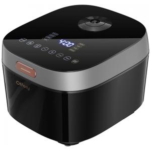 Panela de Arroz Elétrica para até 8 Xícaras Não Cozidas, 110V 860W, Offacy, Preto