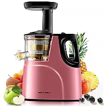 MEETJUICE Espremedor de Sucos Função Reversa Metálico, 110v, BAG WIZARD, Rosa