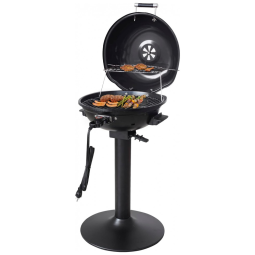 Churrasqueira Elétrica Portátil Serve até 10 Porções, 110V 1600W, Homewell, Preto