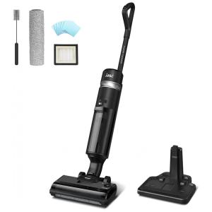 Aspirador de Pó Multifuncional sem Fio com Acessórios e Display LED, 110V, INSE, Preto