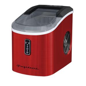 Máquina de Gelo Automática Portátil até 11 kg de Gelo em 24h, 110v, FRIGIDAIRE EFIC103 SSRED SC SELF CLEANING, Vermelho