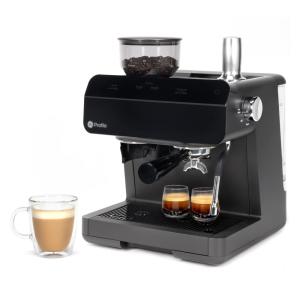 Máquina de Café Expresso Semi Automática 15 Bar com 15 Nívies de Moagem e Wi Fi, 110V 1450W, GE PROFILE, Preto