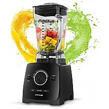 Liquidificador Profissional 2.0 L 3 Predefinições 1600W, 110v, ANTHTER, Preto
