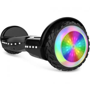 HYPER Hoverboard Off Road com Alto Falante Bluetooth, Luz LED, Bivolt, Verde