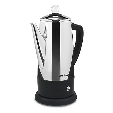 Cafeteira 12 xícaras em Aço