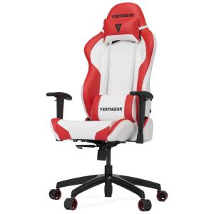 SL2000 Cadeira Gamer Reclinável e Giratória com Apoio Lombar e Cabeça, VERTAGEAR VG SL2000WRD, Vermelho