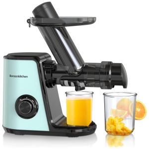 Centrífuga de Frutas, 2 Velocidades, Aço Inoxidável, 150W, 110v, BONSENKITCHEN, Verde