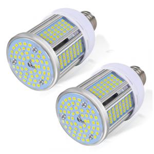 Lâmpada LED Corn 30W Elivern (2 un), 3600 lúmens, 6000K daylight, base E26/E27, super brilhante, ideal para garagem, fábrica