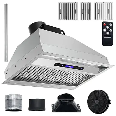 Coifa Embutida VEVOR Inox 76