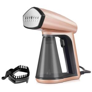 Vaporizador de Roupas Profissional Aquecimento 25s, 1500W, 110v, JTTSO HY 168, Dourado