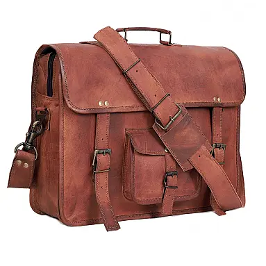 Bolsa, Maleta Retrô de Couro