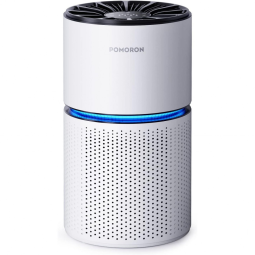 Purificador de Ar com Filtro True HEPA H113, Área até 57 m2, POMORON MJ003H, Preto