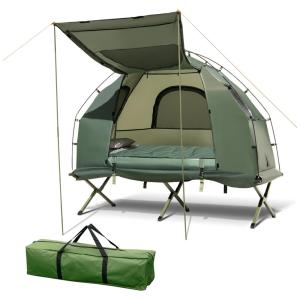 Barraca Suspensa Portátil para Acampamento, Camping, TANGKULA, Verde