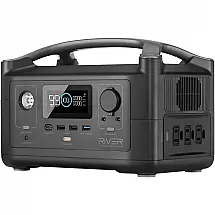 EF ECOFLOW Gerador, Acumulador de energia Elétrico, portátil, c, USB, 110V, 600 W, c, 3 tomadas