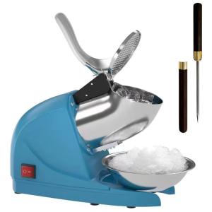 OKF Máquina de Raspadinhas Profissional Aço Inox 99, H, 110V, Azul