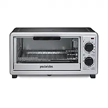 Forno Elétrico de Bancada com Controle de Temperatura e Temporizador, 110V 1100W, Aço Inoxidável, 110v, PROCTOR SILEX 31260, Prateado