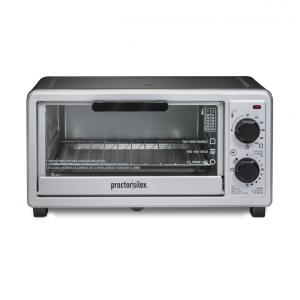 Forno Elétrico de Bancada com Controle de Temperatura e Temporizador, 110V 1100W, Aço Inoxidável, 110v, PROCTOR SILEX 31260, Prateado