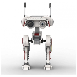 WANZPITS Buildmoc MOC 33499 Fallen Order BD 1 Robot Building Block War Building Block Model Home Office Decoration Puzzle Game Toy Best