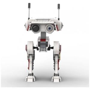 WANZPITS Buildmoc MOC 33499 Fallen Order BD 1 Robot Building Block War Building Block Model Home Office Decoration Puzzle Game Toy Best