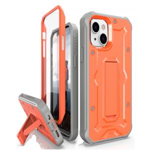 Capa para Iphone 13 e 14 de Alta Resistencia Nível Militar, CaseBorne, Laranja