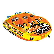 Boia Rebocável Aquática para 3 Pessoas, Amarela, WOW SPORTS, Amarelo
