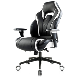 Cadeira de Escritório Ergonômica com Rodízios Extra Grandes, Nouhaus, Preta