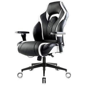 Cadeira de Escritório Ergonômica com Rodízios Extra Grandes, Nouhaus, Preta