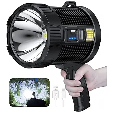 Lanterna LED Recarregável, 20 Horas