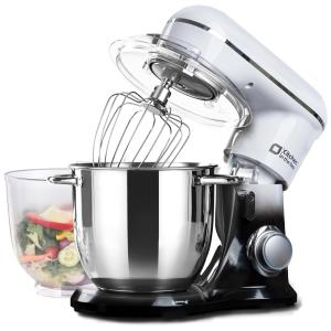 Batedeira Kitchen in the box Stand Mixer com 2 Tigelas, 4,5Litros e 5Litros, Kitchen Mixer Elétrico Leve para Uso Diário