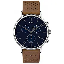 Timex TWF3C8070ZA Relógio Masculino Analógico Automático, Couro